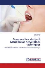 Comparative study of Mandibular nerve block techniques