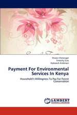 Payment For Environmental Services In Kenya