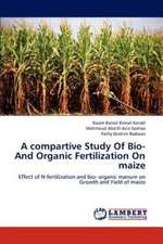 A compartive Study Of Bio- And Organic Fertilization On maize