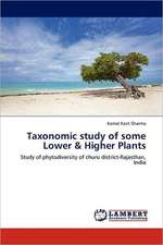 Taxonomic study of some Lower & Higher Plants