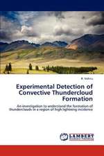 Experimental Detection of Convective Thundercloud Formation