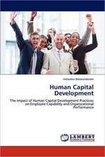 Human Capital Development