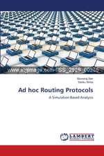 Ad hoc Routing Protocols