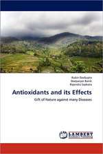 Antioxidants and its Effects