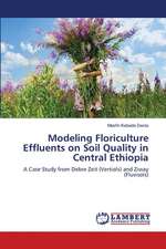 Modeling Floriculture Effluents on Soil Quality in Central Ethiopia