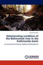 Deteriorating condition of the Bishnumati river in the Kathmandu basin