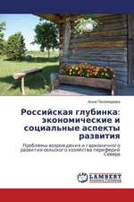 Rossiyskaya glubinka: ekonomicheskie i sotsial'nye aspekty razvitiya