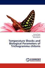 Temperature Shocks and Biological Parameters of Trichogramma chilonis