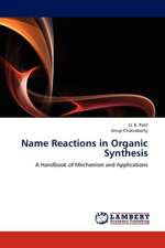 Name Reactions in Organic Synthesis