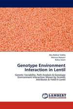 Genotype Environment Interaction in Lentil