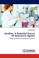 Acridine: A Potential Source Of Anticancer Agents