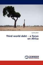 Third world debt - a focus on Africa