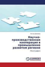 Nauchno-proizvodstvennaya kooperatsiya v promyshlenno razvitom regione