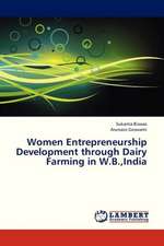 Women Entrepreneurship Development through Dairy Farming in W.B.,India