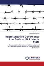 Representative Governance in a Post-conflict Islamic State