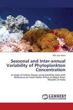 Seasonal and Inter-annual Variability of Phytoplankton Concentration