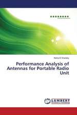 Performance Analysis of Antennas for Portable Radio Unit