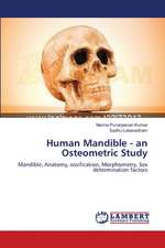 Human Mandible - an Osteometric Study