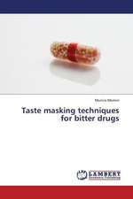 Taste masking techniques for bitter drugs