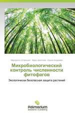 Mikrobiologicheskij kontrol' chislennosti fitofagow