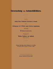 Untersuchung von Automobilkühlern: Von der Königl. Sächs. Technischen Hochschule zu Dresden zur Erlangung der Würde eines Doktor-Ingenieurs genehmigte Dissertation