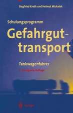 Schulungsprogramm Gefahrguttransport: Tankwagenfahrer