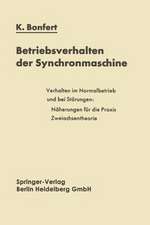 Betriebsverhalten der Synchronmaschine