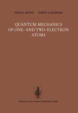 Quantum Mechanics of One- and Two-Electron Atoms