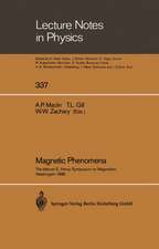 Magnetic Phenomena: The Warren E. Henry Symposium on Magnetism, in Commemoration of His 80th Birthday and His Work in Magnetism, Washington, DC, August 15–16, 1988