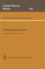 Astrophysical Masers: Proceedings of a Conference Held in Arlington, Virginia, USA, 9–11 March 1992