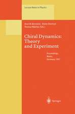 Chiral Dynamics: Theory and Experiment: Proceedings of the Workshop Held in Mainz, Germany, 1–5, September 1997