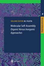 Molecular Self-Assembly: Organic Versus Inorganic Approaches