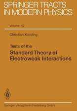 Tests of the Standard Theory of Electroweak Interactions