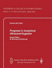 Progress in Analytical Ultracentrifugation