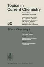 Silicon Chemistry I