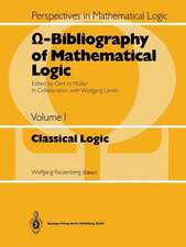 Ω-Bibliography of Mathematical Logic: Classical Logic