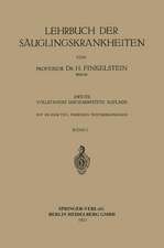 Lehrbuch der Säuglingskrankheiten