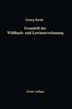 Grundriß der Wildbach- und Lawinenverbauung