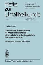 Experimentelle Untersuchungen von Knochentransplantaten mit unveränderter und mit denaturierter Knochengrundsubstanz: Ein Beitrag zur kausalen Osteogenese