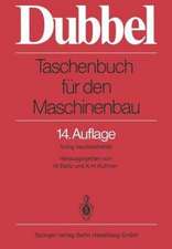 Taschenbuch für den Maschinenbau