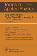 Two-Dimensional Digital Signal Processing II: Transform and Median Filters