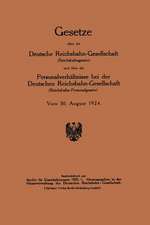 Gesetze über die Deutsche Reichsbahn-Gesellschaft (Reichsbahngesetz) und über die Personalverhältnisse bei der Deutschen Reichsbahn-Gesellschaft (Reichsbahn-Personalgesetz)