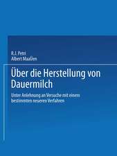 Ueber die Herstellung von Dauermilch: unter Anlehnung an Versuche mit einem bestimmten neueren Verfahren