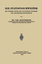 Die Stationsschwester: Ein Führer durch die Praktische Tätigkeit der Krankenhausschwester