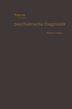 Grundriss der psychiatrischen Diagnostik nebst einem Anhang enthaltend die für den Psychiater wichtigsten Gesetzesbestimmungen und eine Uebersicht der gebräuchlichsten Schlafmittel