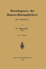 Betriebspraxis der Baumwollstrangfärberei: Eine Einführung