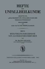 Behandlungsergebnisse von 250 Fersenbeinbrüchen