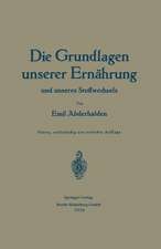 Die Grundlagen unserer Ernährung und unseres Stoffwechsels