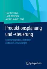 Produktionsplanung und –steuerung