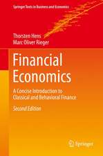 Financial Economics: A Concise Introduction to Classical and Behavioral Finance